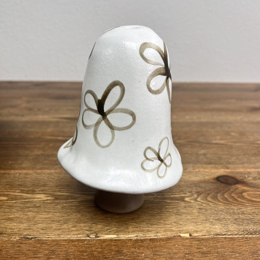 Studio Pottery Mushroom Incense Vase Decor