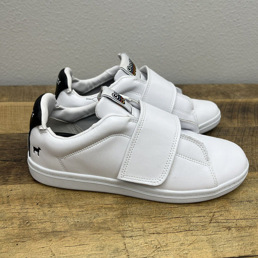 GOATS Leather Sneakers White Women's Size 9