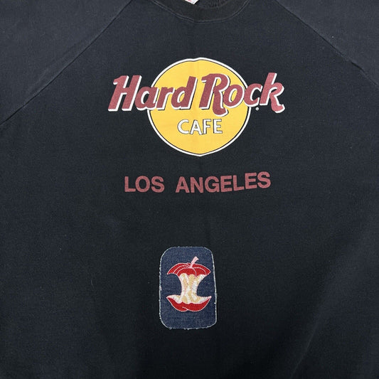 Vintage Hard Rock Cafe Los Angeles Sweatshirt Size XL Black Crewneck