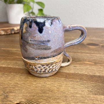 VTG Studio Art Pottery Mug With Handle Hand Made Signed