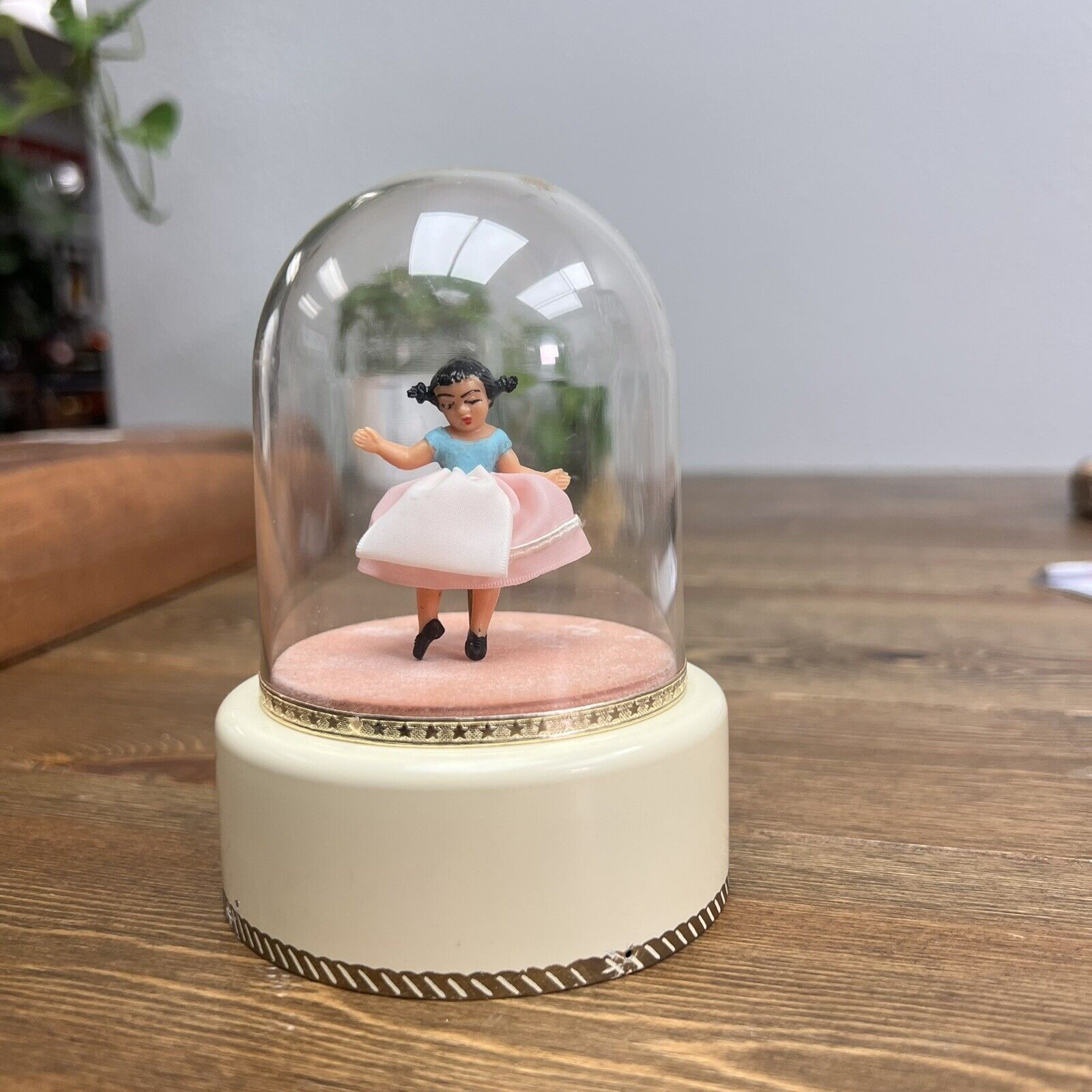 Vintage Reuge Dancing Ballerina Swiss Music Box Parts Only