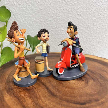 Disney Pixar Luca Figurine Play Set, 3 Figures