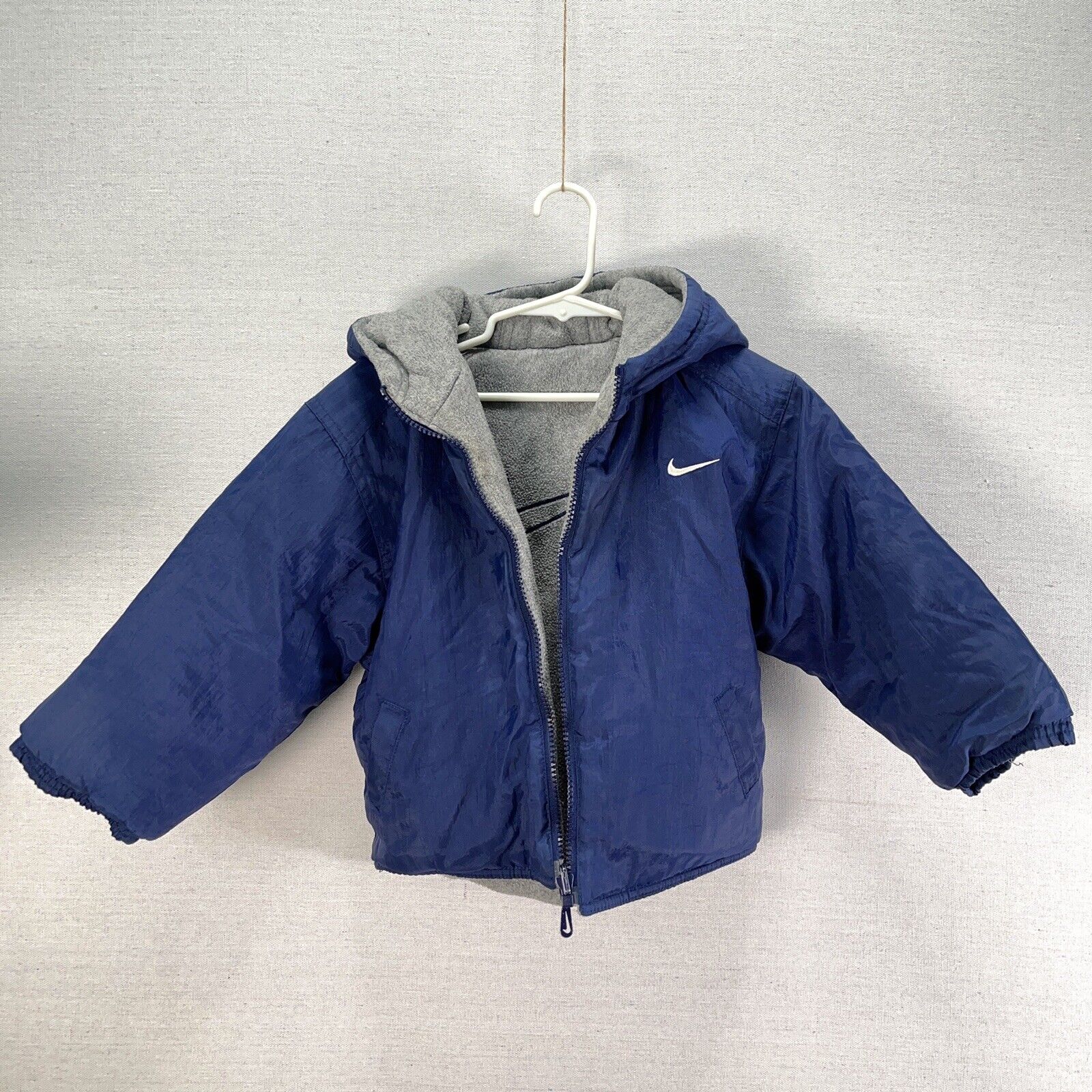 Toddler Vintage Nike Reversible Jacket Size 4T