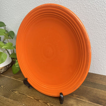 Vintage Fiestaware 12” Chop Plate Radioactive Red