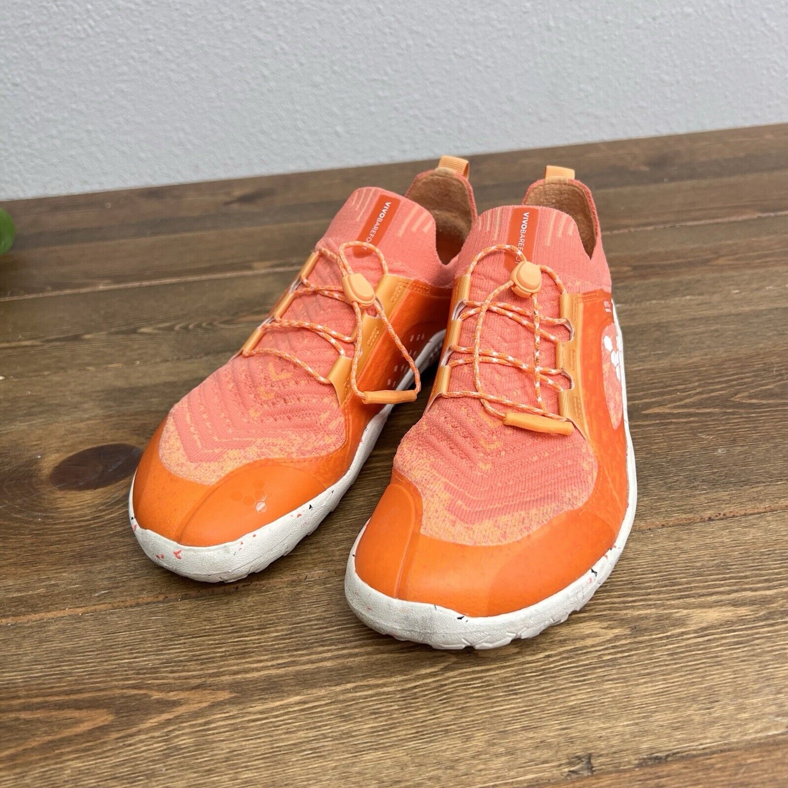 Vivobarefoot Primus Trail Knit Orange  Womens Shoes Sz 39/ 8