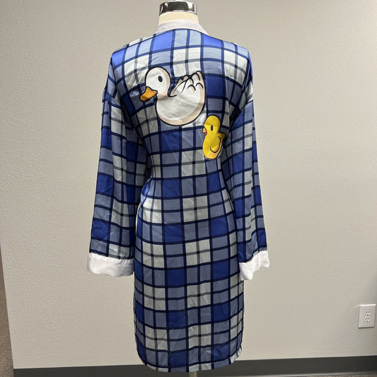 Rare Friends TV Show Funny Duck Women's Satin Plaid Rope Size Range XS to MED