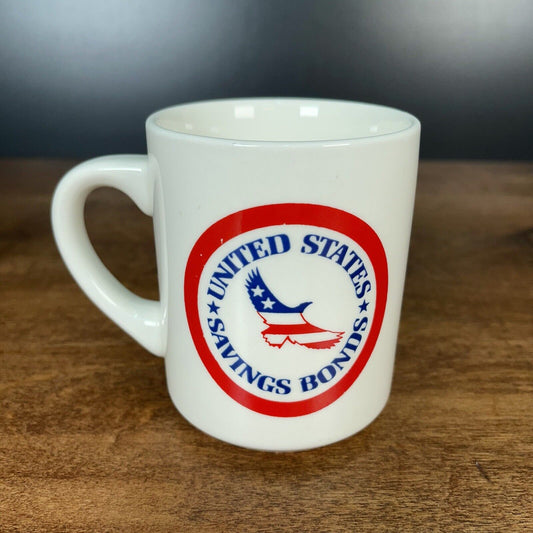 Vintage United States Savings Bonds Ceramic Mug