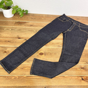 6397 Mini Skinny Women's Jeans Size 30 NP042 Dark Wash Navy Made in Italy Pants