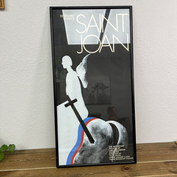 Saint Joan 1968 Custom Framed Poster Vintage