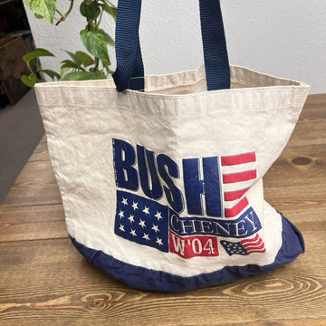 Bush and Cheney Canvas Cloth Shopping Bag 2004