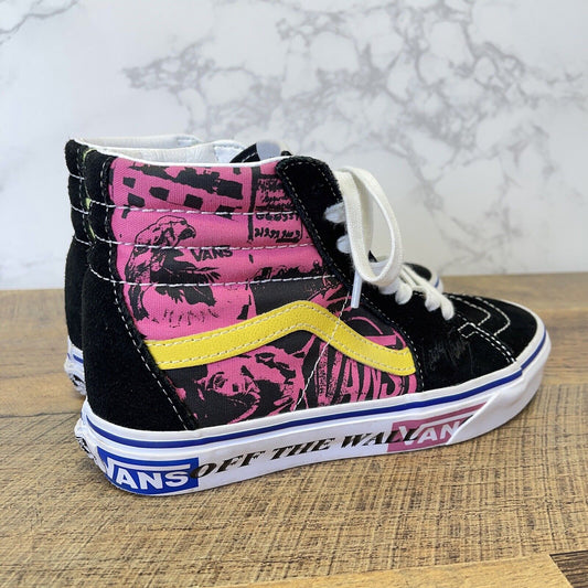 VANS SK8-Hi Lady Vans Azalea Pink True White Women Sneakers Sz 5.5 Unisex Mens 4