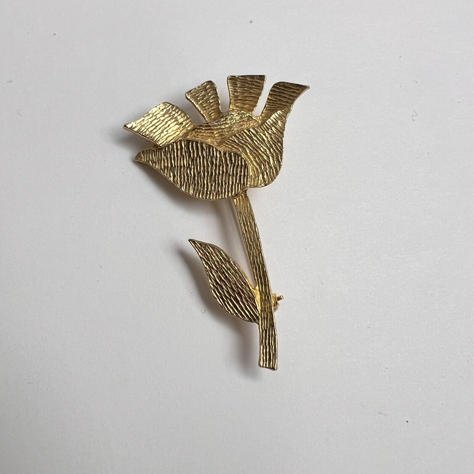 Accessocraft NYC Vintage Flower Pin Brooch Signed