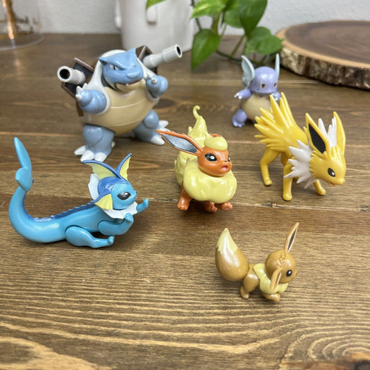 Pokémon Battle Figures Used Lot Of 7