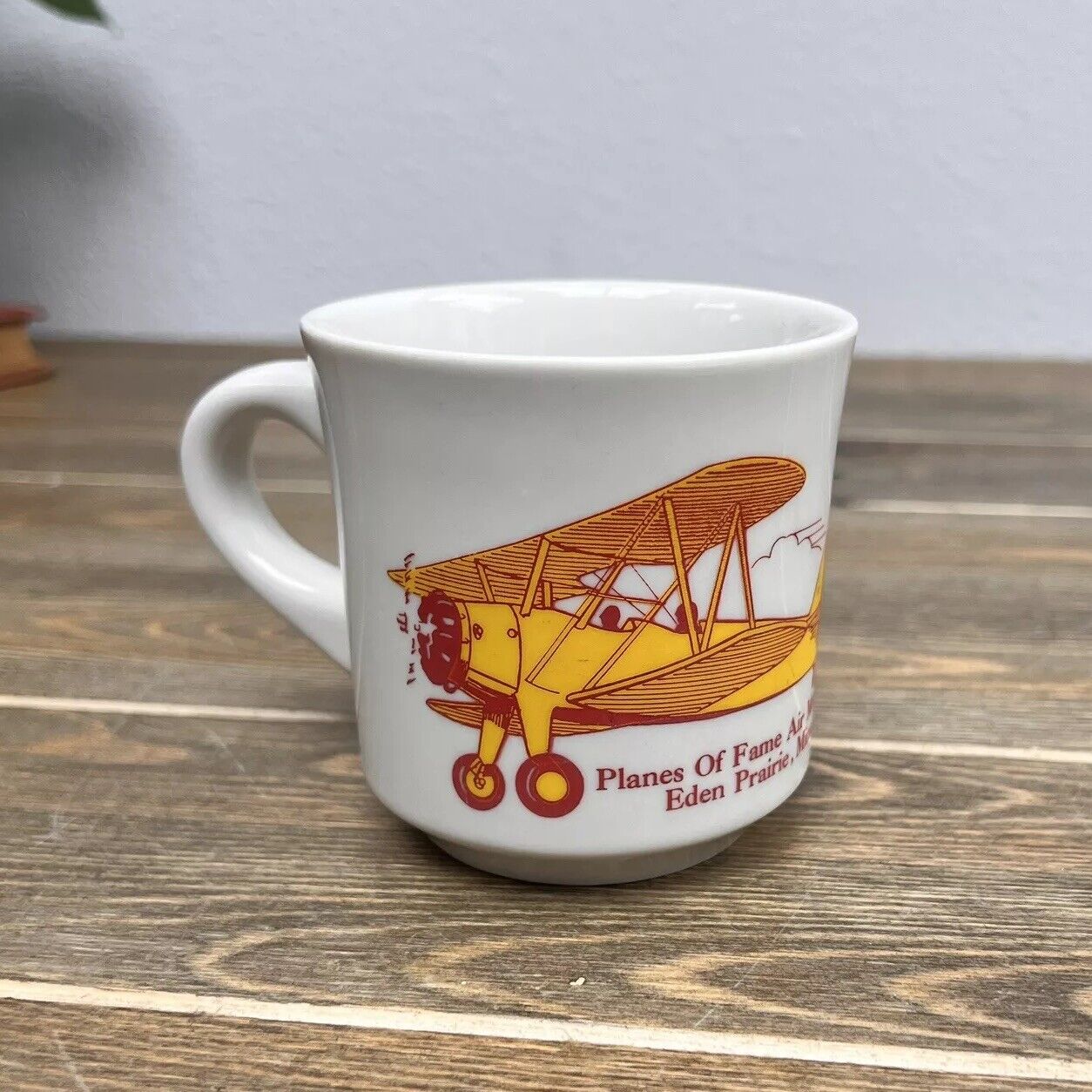 Planes Of Fame Air Museum Mug 1992 Vintage