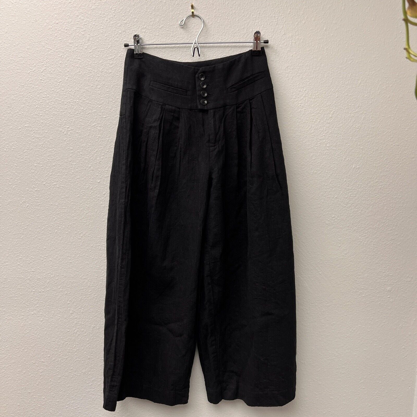 Cartonnier black  Wide Leg Pants size 00