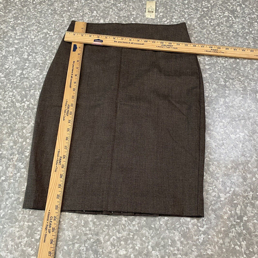 Ann Taylor LOFT Brown Straight Pencil Skirt New Women's Size 6