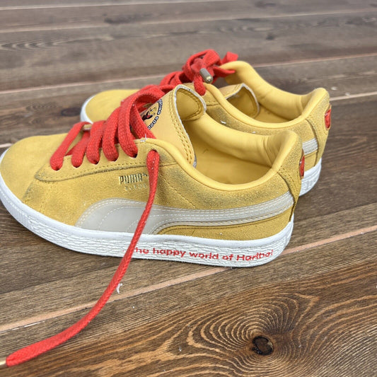 Puma Suede Triplex x Haribo Gold Bears Shoes Toddler Sz 13 Yellow Bungee Sneaker