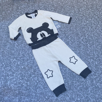 DISNEY Baby Mickey 2 Piece Outfit NWT Size 12-18 Month Baby Boy Girl