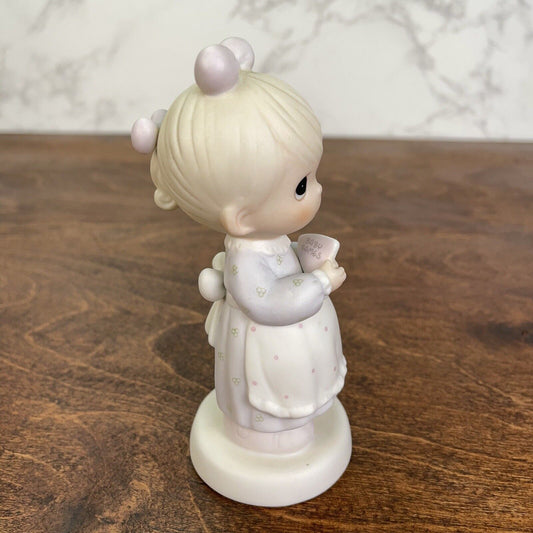 Vintage Enesco Precious Moments "The Good Lord Always Delivers" Figurine 1989