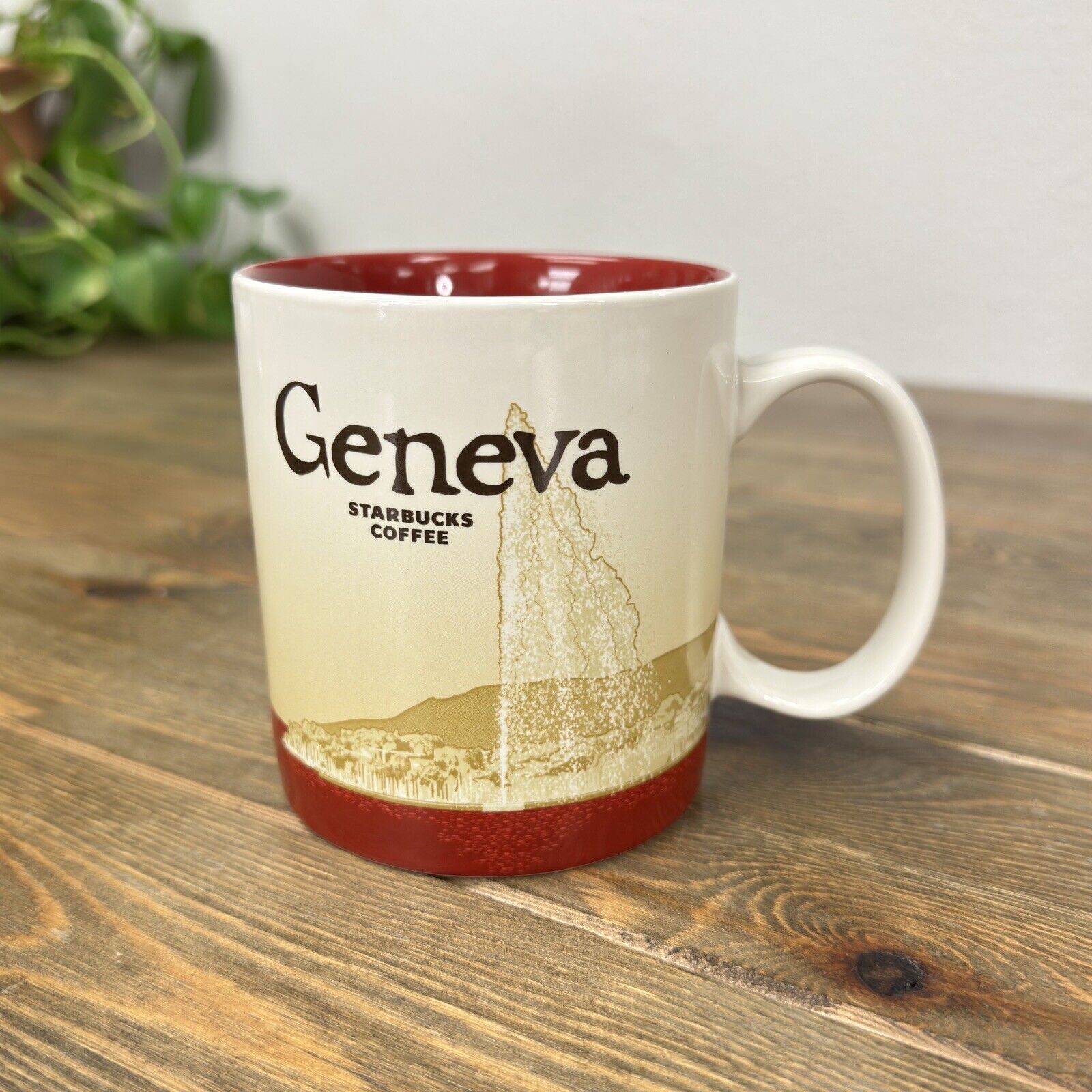 Starbucks Geneva 16oz Coffee Mug New Old Stock 2016