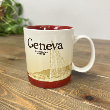 Starbucks Geneva 16oz Coffee Mug New Old Stock 2016