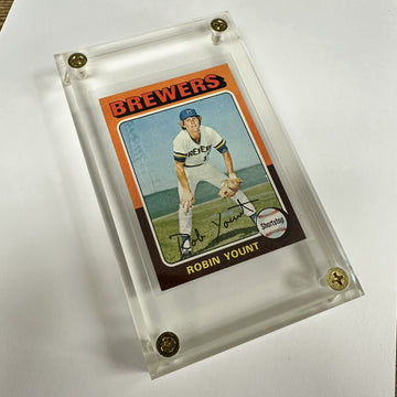 1975 Topps #223 Robin Yount Brewers RC NM Near Mint in Thick Screw-down Holder