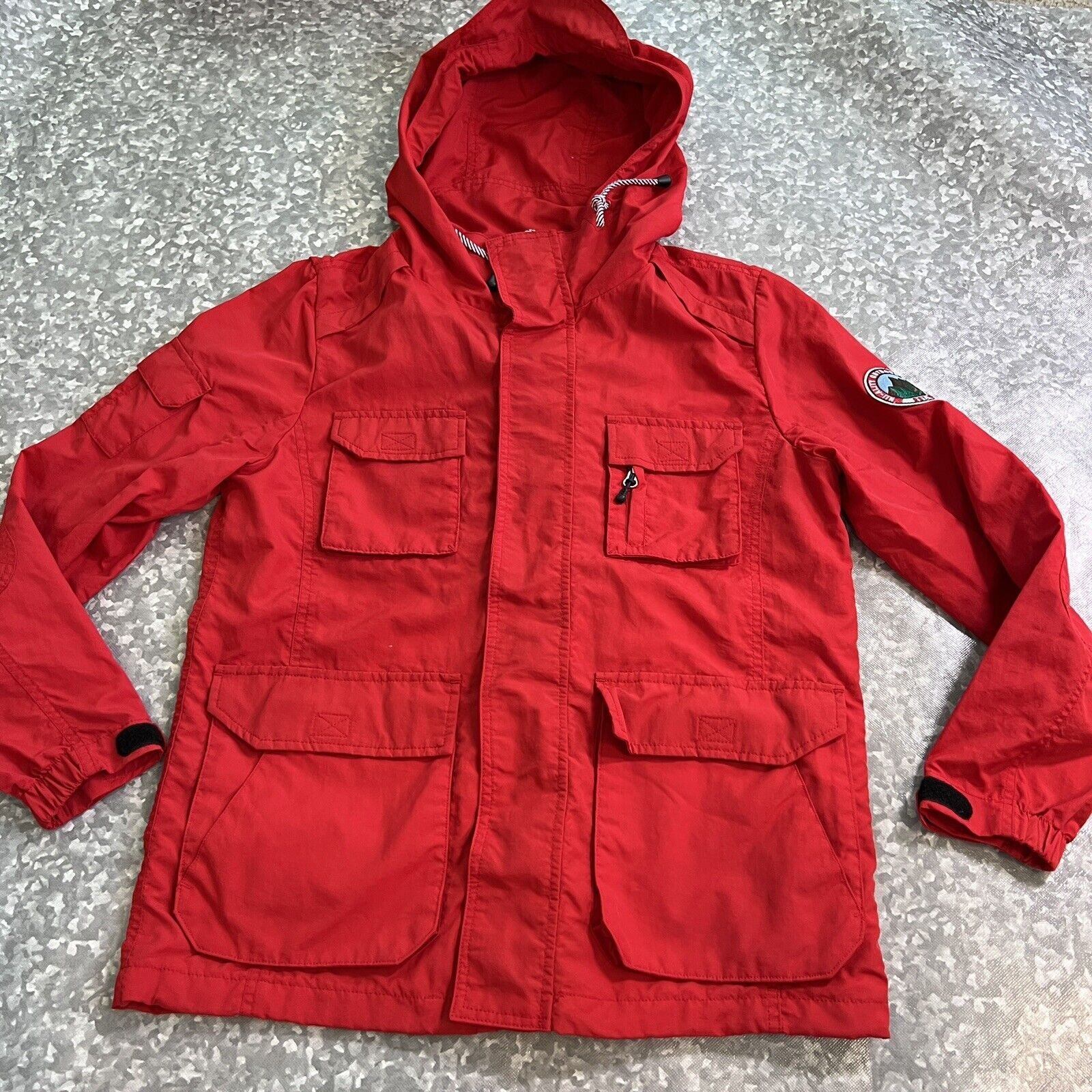 NIl New Inspiration Icon Clothing Red Jacket Size Small