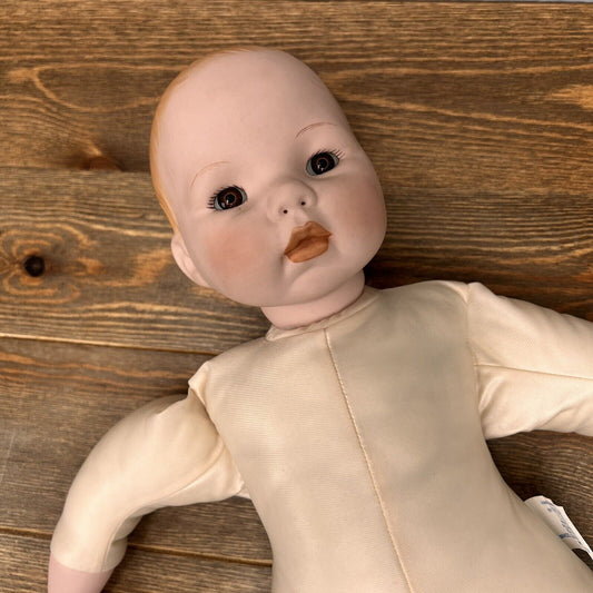 world doll Louis Nichole Baby Boy Ceramic Head And Hands 1983