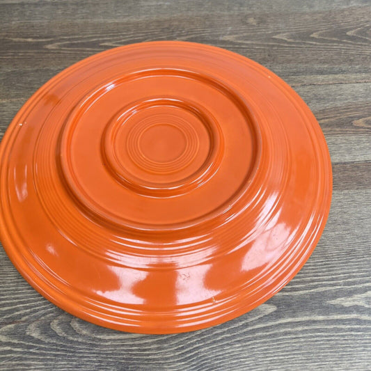 Vintage Fiestaware 12” Chop Plate Radioactive Red