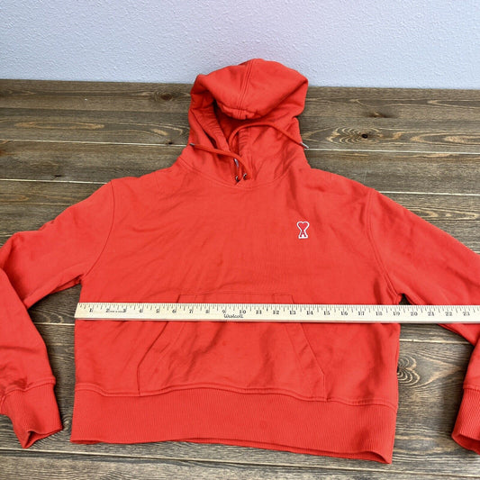 Alexandre Mattiussi Ami Paris De Caur Red / Orange Pullover Hoodie Size Xs