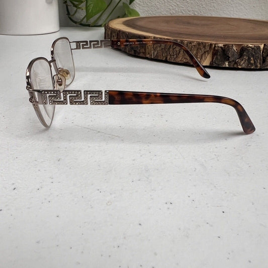 VERSACE Eyeglasses 1220-B 1052 Copper Tortoise Frames 54-16-140