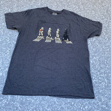 Star Wars T-shirt size L Beatles Theme. Men's