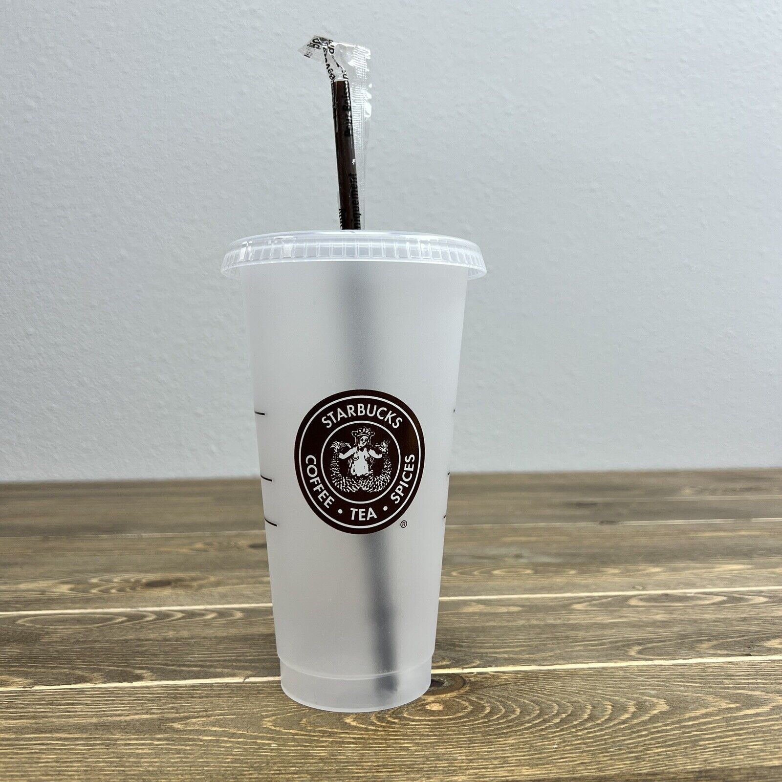 Starbucks first store retro resuable cold cup Brand New