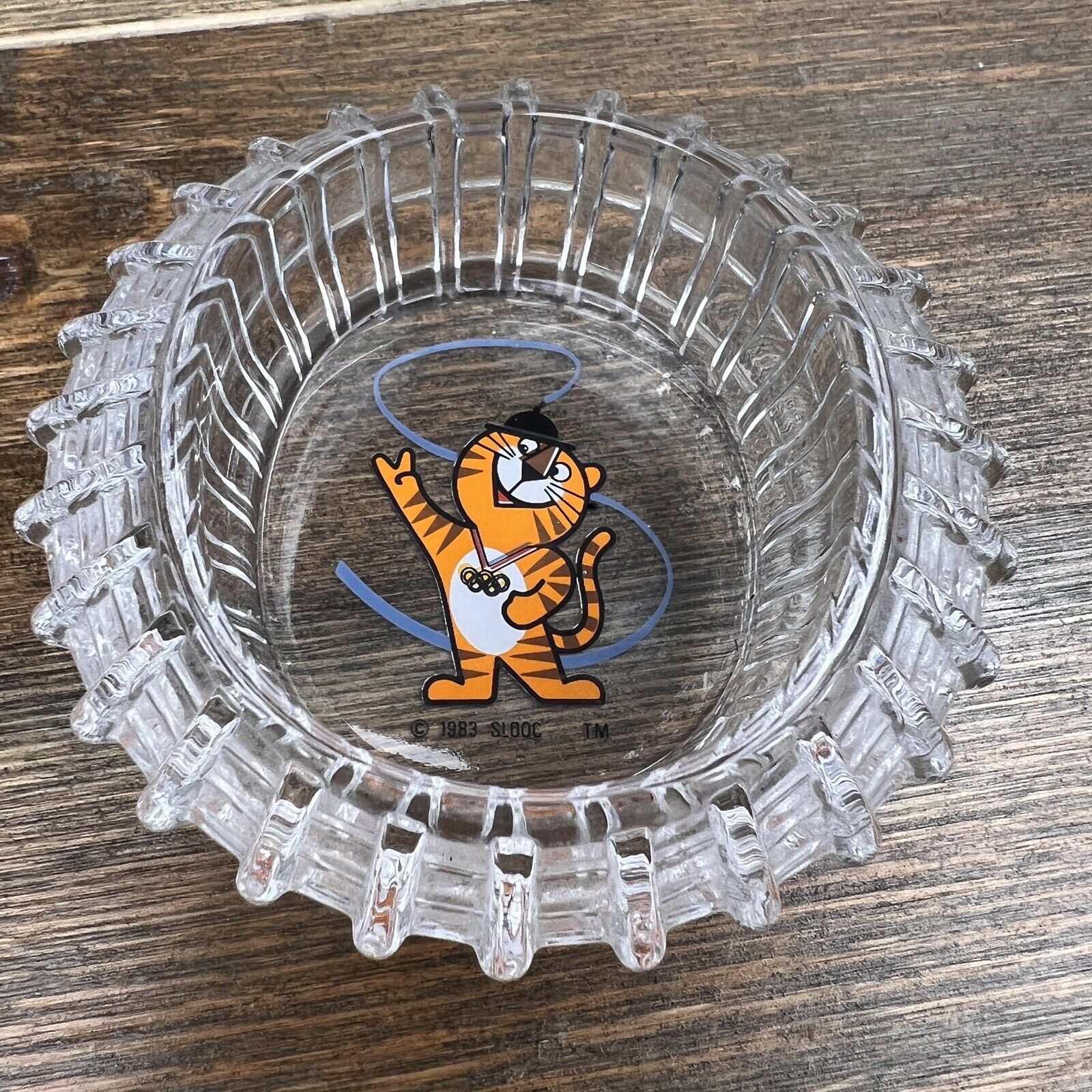 1983 Slooc Olympic Official Ash-Tray