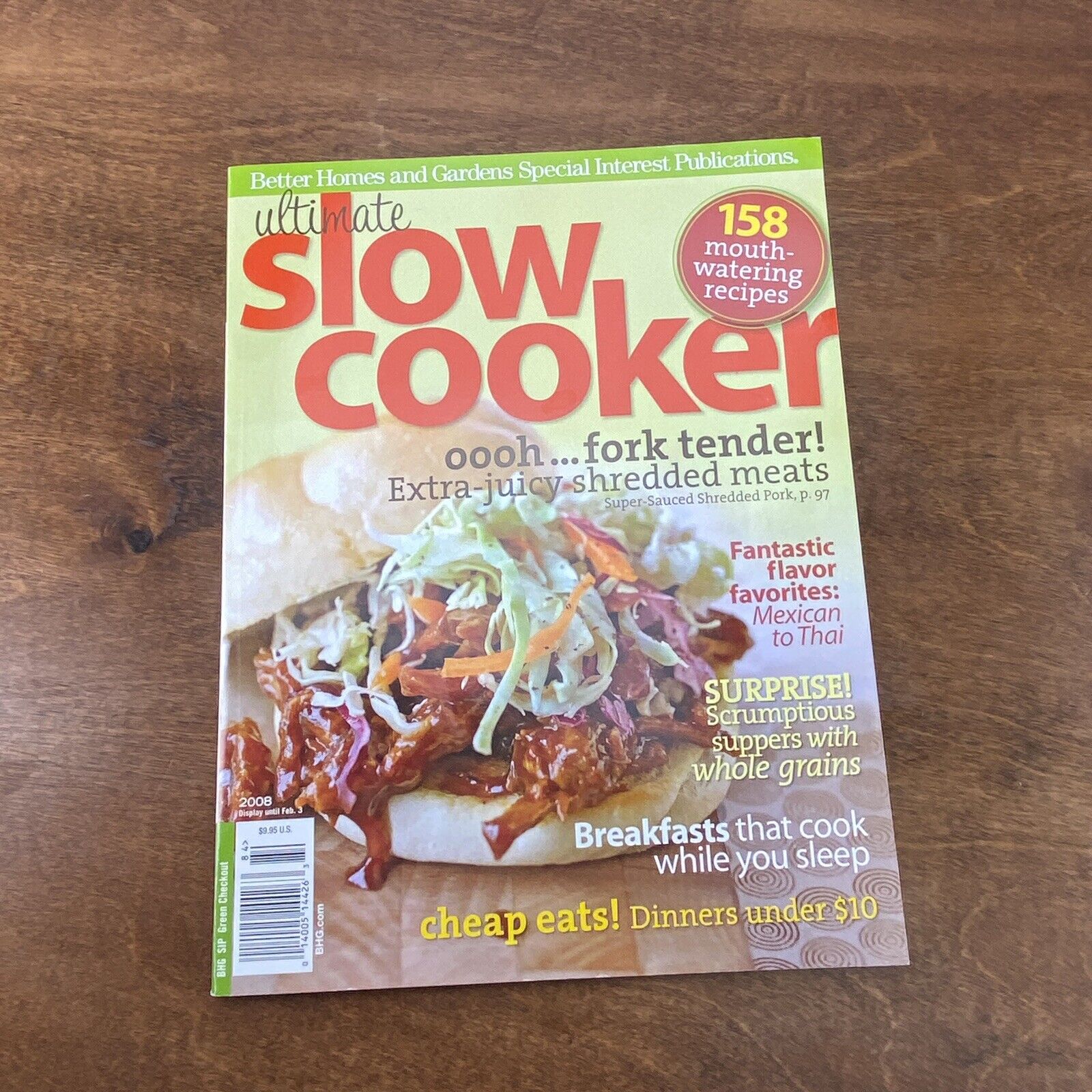 Better Homes & Gardens, Ultimate Slow Cooker Magazine, 2008